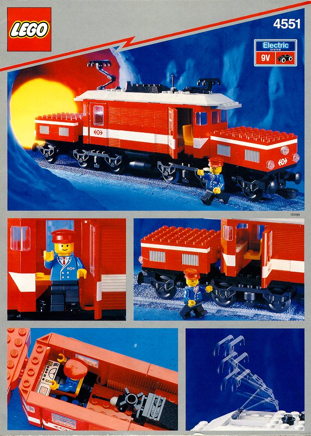 Lego 4551 Crocodile Locomotive 